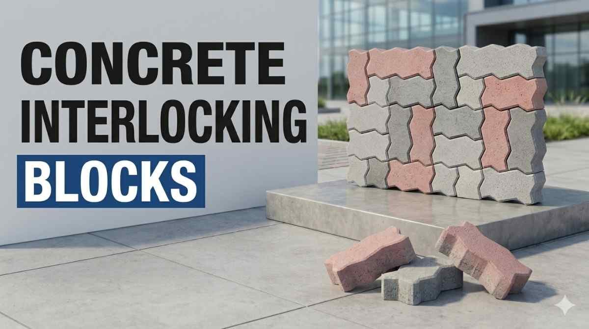 Concrete Interlocking Blocks