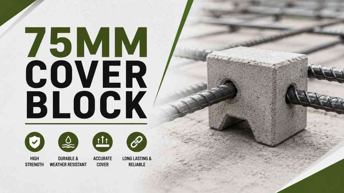 75mm Cover Block
