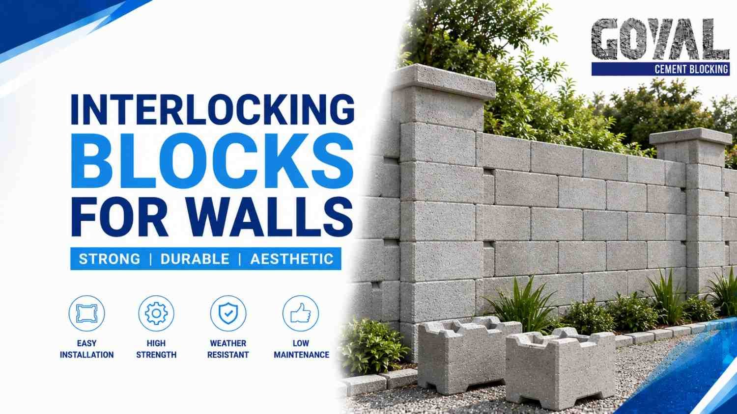 Interlocking Blocks for Walls